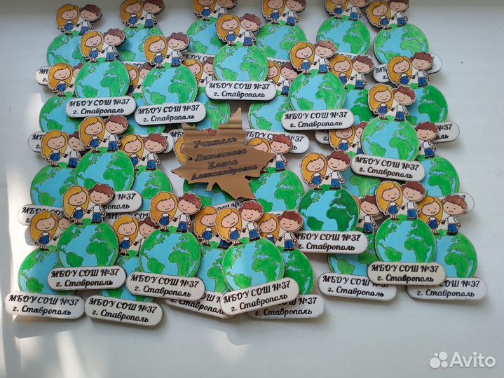 Значки школьные