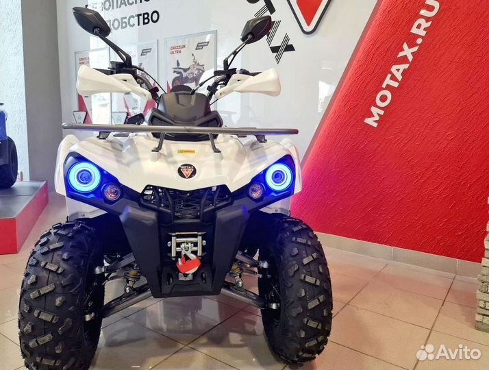 Квадроцикл Grizlik 200 Ultra белый