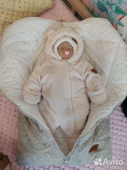 Детский конверт на выписку или для прогулок