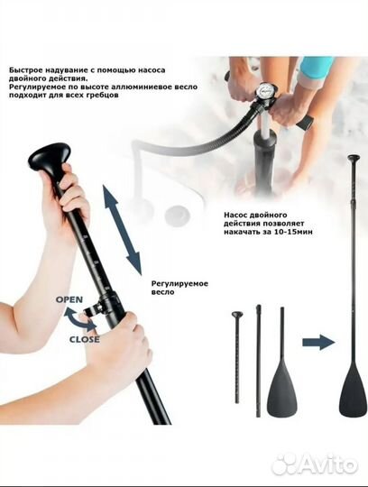 Sup board сап борд Triclicks Новороссийск