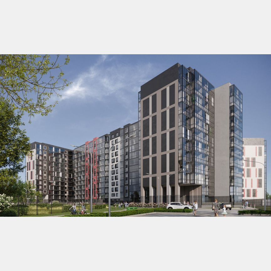 2-к. квартира, 49,1 м², 2/12 эт.