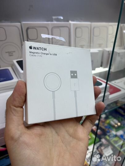 Зарядное apple watch magsafe топ качество