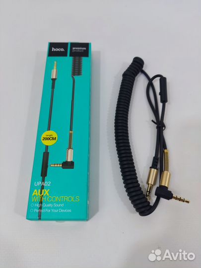 Кабель AUX 3.5mm mini jack для музыки