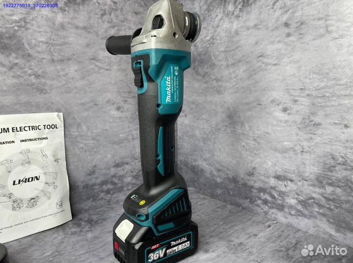 Аккумуляторная болгарка (ушм) Бесщеточный (Арт.14312)