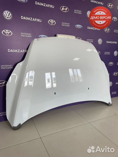 Капот Ford focus 2 (08-11) рестайлинг цвет белый