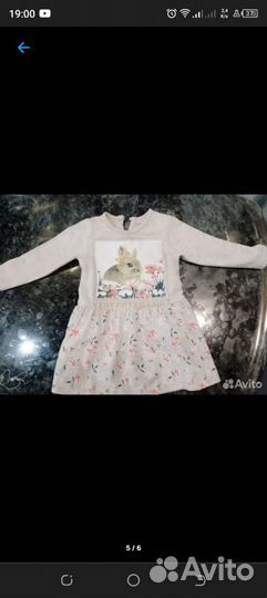 Вещи пакетом на девочку 92 98