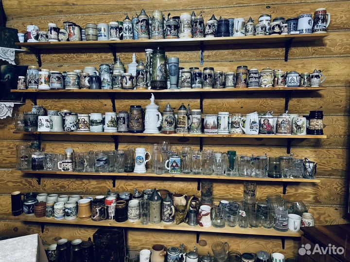 Коллекция пивных кружек