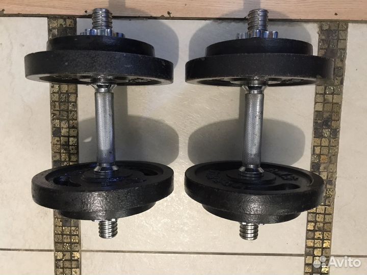 Гантели разборные