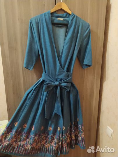 Платье женское 46 48 женское хлопок