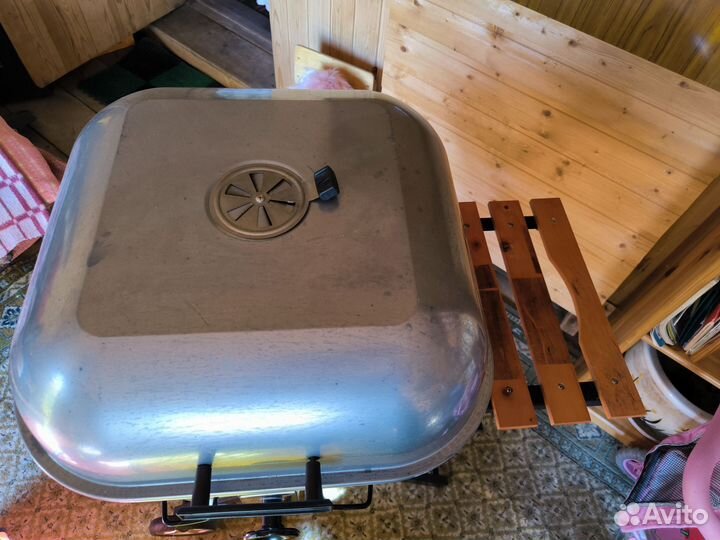 Гриль мангал барбекю на колесиках