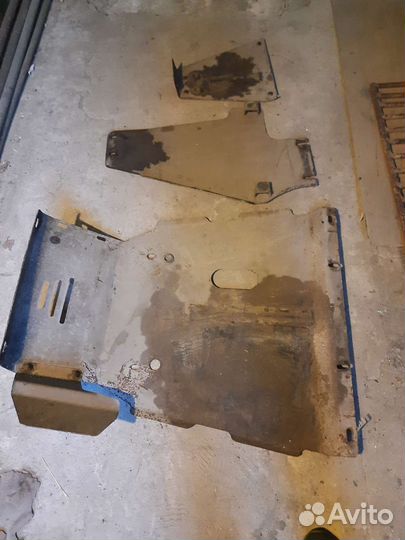 Защита двигателя,коробки, раздатки 3мм.нивышевроле