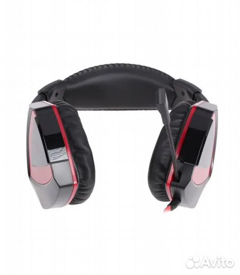 Игровые наушники A4Tech Bloody G500, черный, красн