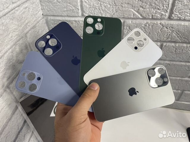 Заднее стекло на айфон xr в корпусе 13 про