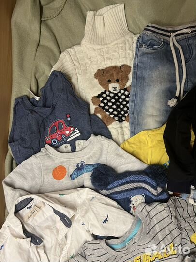 Детские вещи (мальчик) на год-1,5