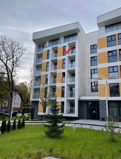 Апартаменты-студия, 36,3 м², 5/6 эт.