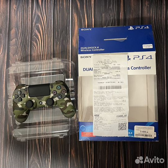 Геймпад dualshock ps4 на гарантии