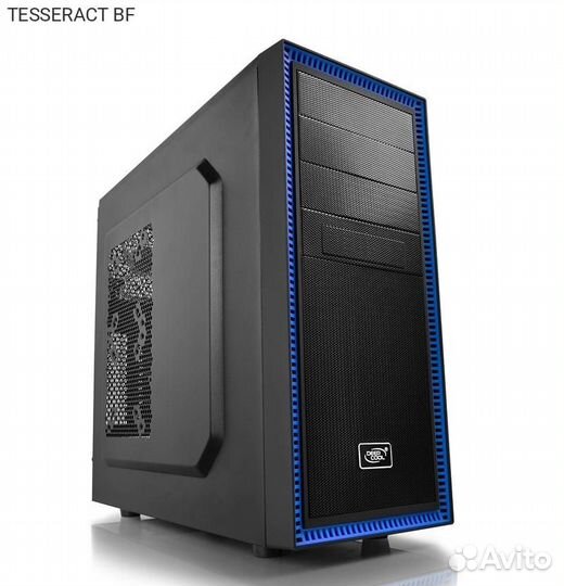 Корпус DeepCool tesseract BF Miditower Без бп чёрн