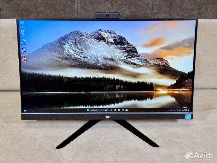 Моноблок iRU 24 (i3 8100, 16GB/1TB HDD+240SSD)