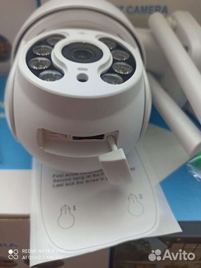 Уличная Wi-Fi камера 4Мр новая с картой на 32Гб