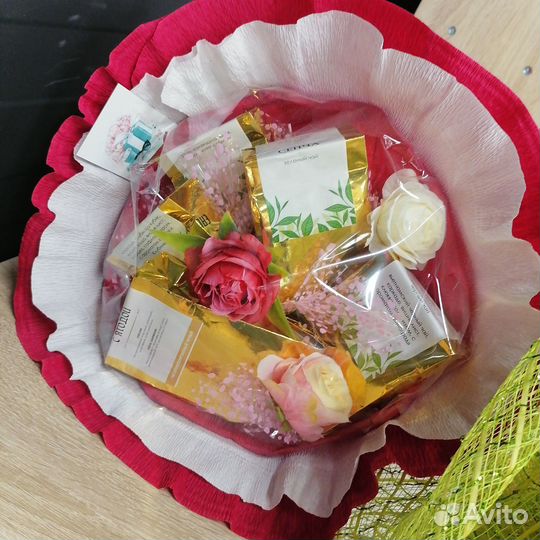 Корзинка, чай, подарок