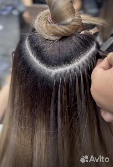Наращивание и загущение волос