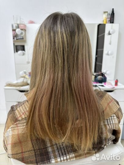 Наращивание биопротеиновых волос