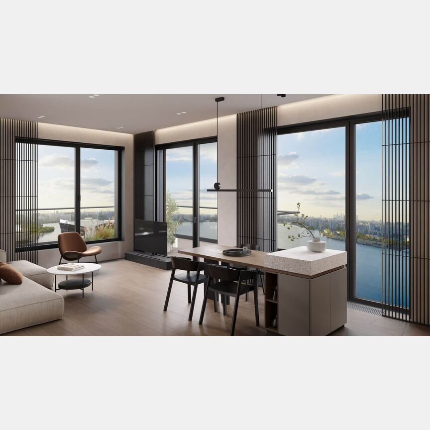 3-к. квартира, 112,5 м², 2/25 эт.