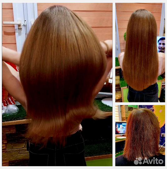 Наращивание волос, коррекция