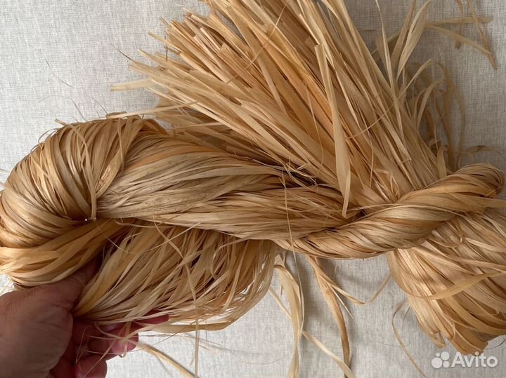 Лыко натуральное для поделок 2 пучка для Ольги