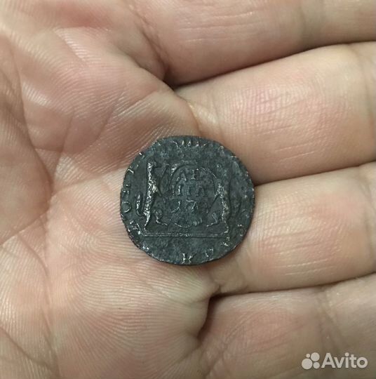 Сибирская монета денга 1770 года