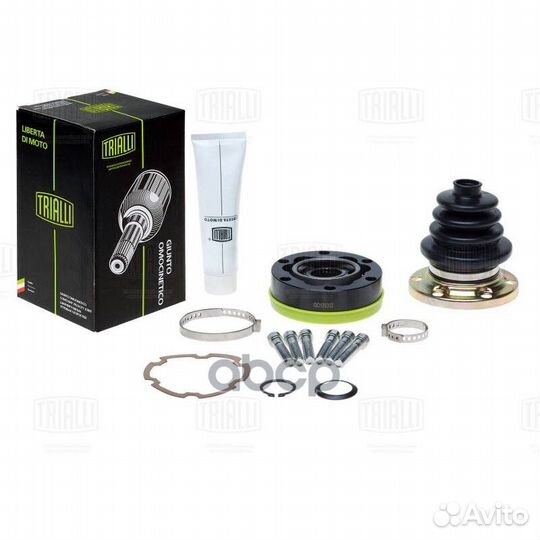 Шрус внутренний комплект с пыльником trialli GO