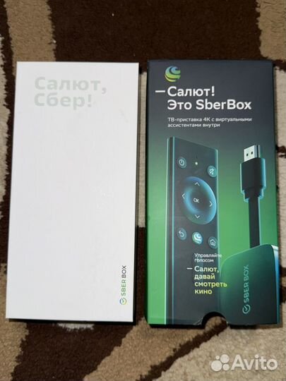 Sberbox tv приставка 4k