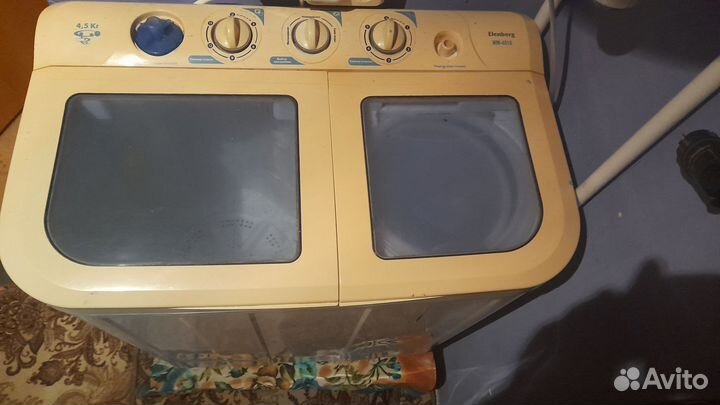 Стиральная машина с отжимом полуавтомат