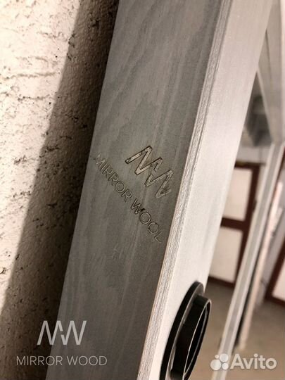 Зеркало большое в раме с подсветкой