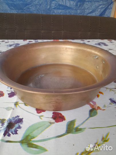 Медный таз, сковорода