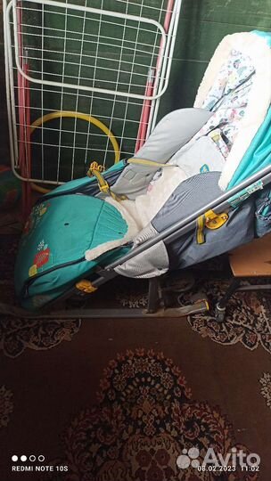 Детские санки с колесами