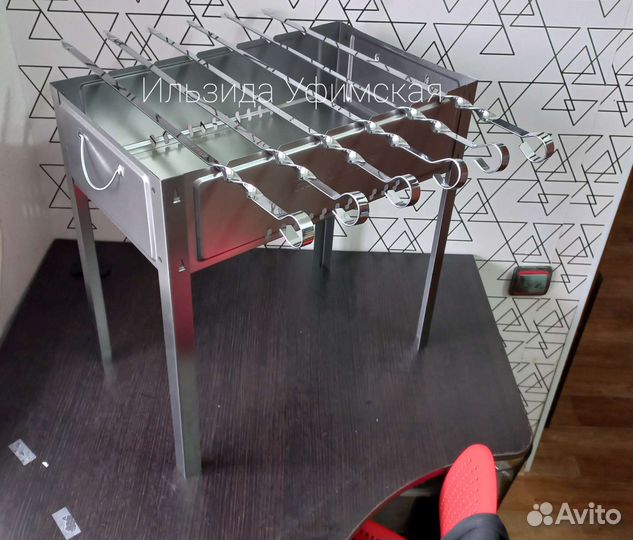 Набор шампуров 60 см, 6 шт royal kuchen