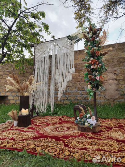 Свадебная арка в стиле Бохо