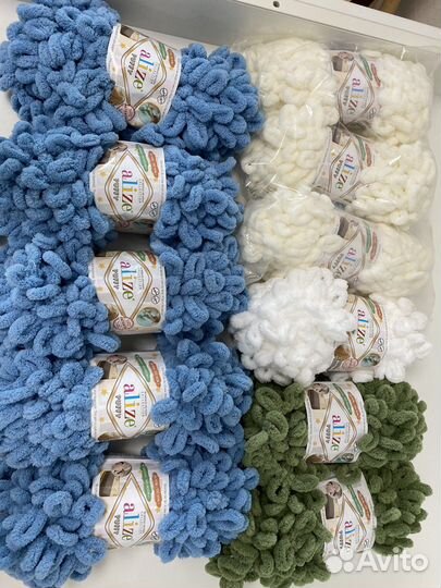 Пряжа alize puffy