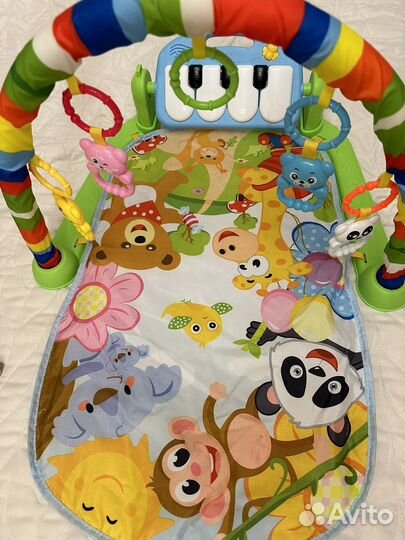 Развивающий коврик с пианино