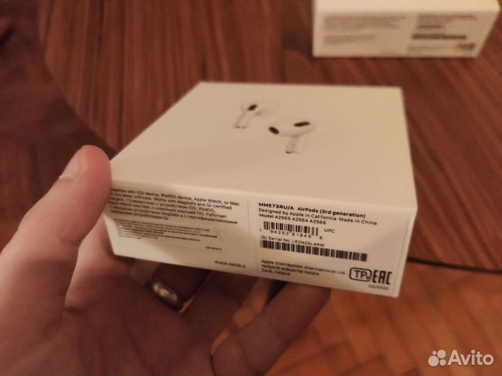 Коробка для airpods 3