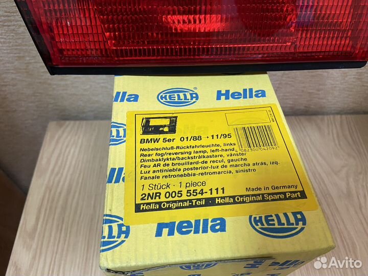 Задний фонарь богажника bmw e34 левый
