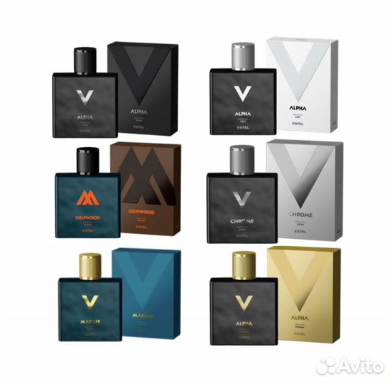 Одеколон Estel в ассортименте