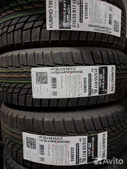 Kumho WinterCraft Ice Wi51 215/55 R17