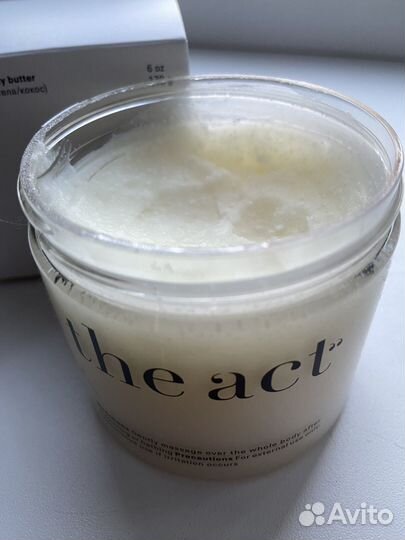 Твердое масло для тела The Act. Баттер