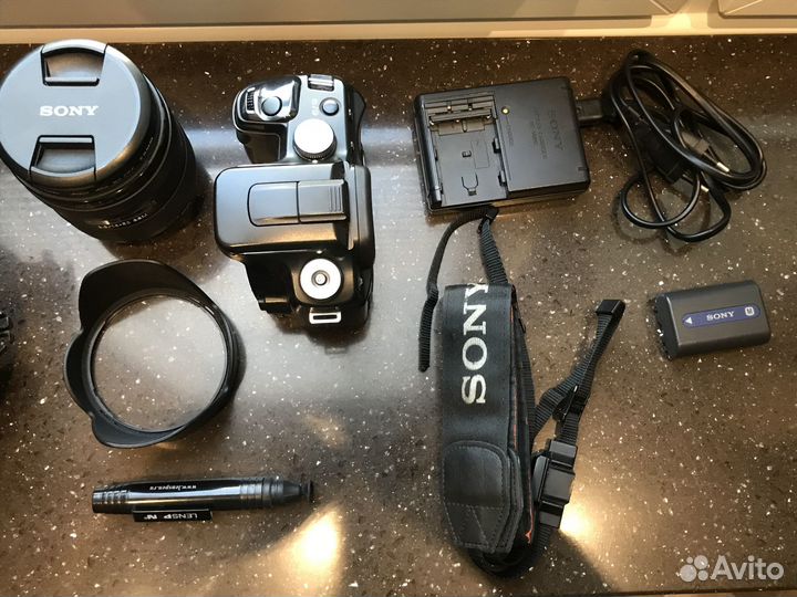 Объектив sony DT 16–50 mm F2.8 SSM + DSLr A100