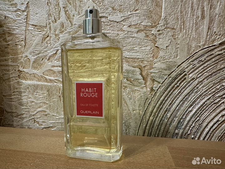 Мужская туплетная вода Guerlain habit rouge