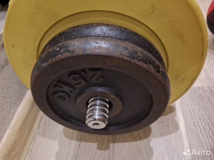 Штанга гриф блины