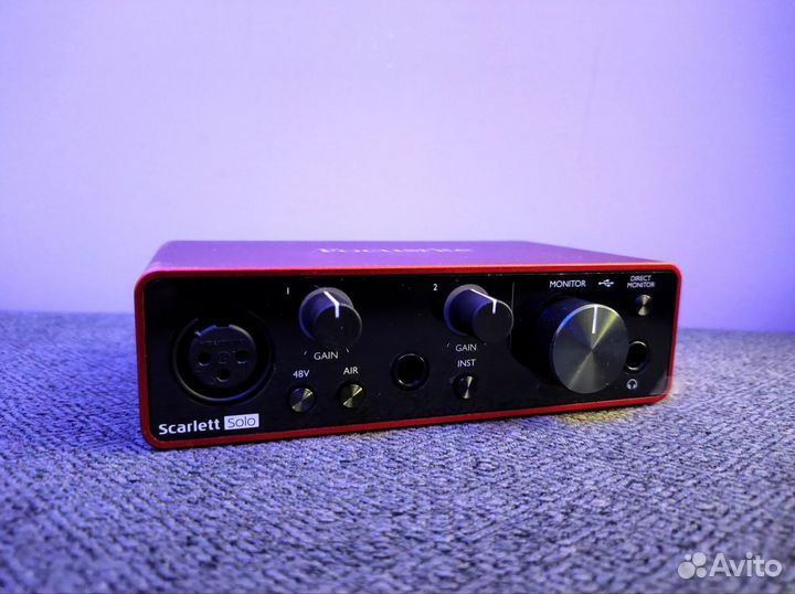 Focusrite Scarlett Solo 3rd Gen