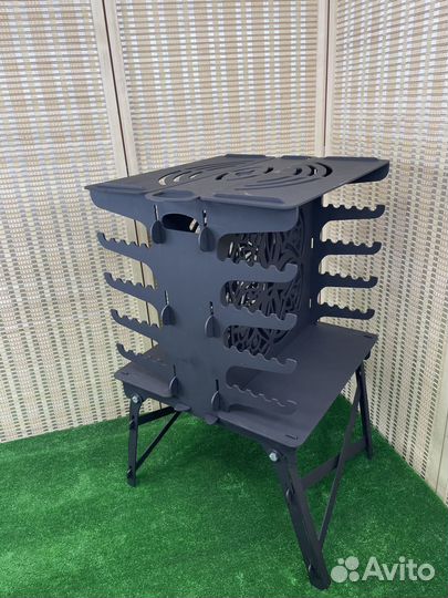 Мангал вертикальный